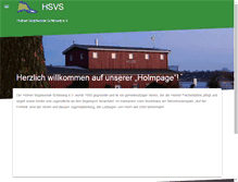 Tablet Screenshot of hsvs.de